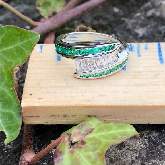 SOLD Emerald Ring - Picture 8 of 8